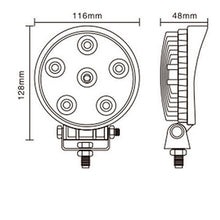Load image into Gallery viewer, LED 4.5" Round Work Light (18W or 27W)