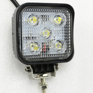 LED 4.5" Square Work Light (15W or 27W)