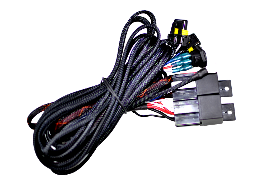 LED Dual Color Light Bar Harness