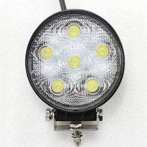 LED 4.5" Round Work Light (18W or 27W)