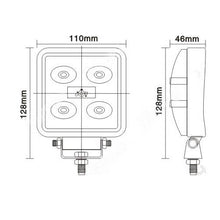 Load image into Gallery viewer, LED 4.5&quot; Square Work Light (15W or 27W)
